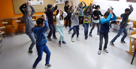 Tanzen an der Mittelschule