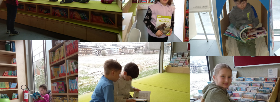 Besuch der Grundschulbibliothek in Sterzing