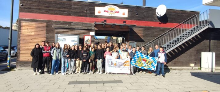 Schüleraustausch: Sterzinger Mittelschüler in Wallerfing